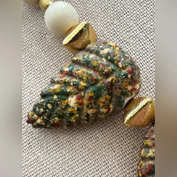 16 inch Adjustable African Inspired Choker Necklace - Picture 7 of 11